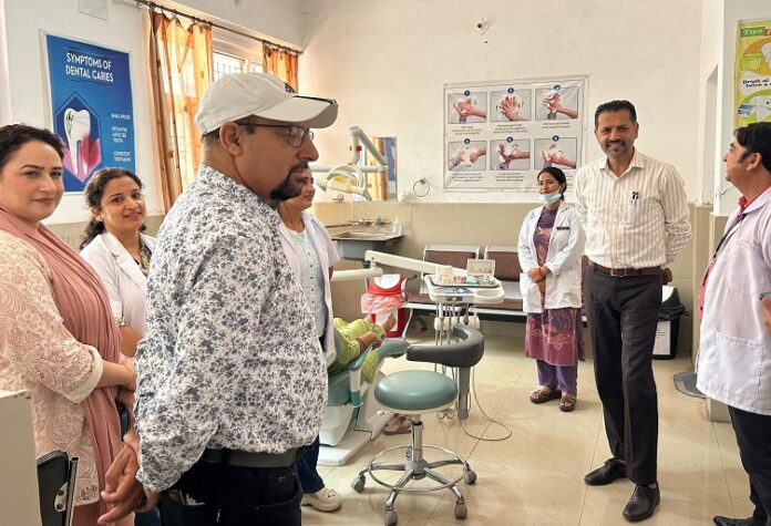 DHSJ inspects patient care services at Community Health Centre Khour